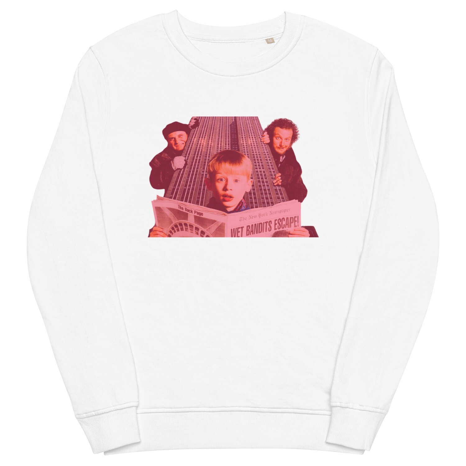 Home Alone organic sweatshirt
