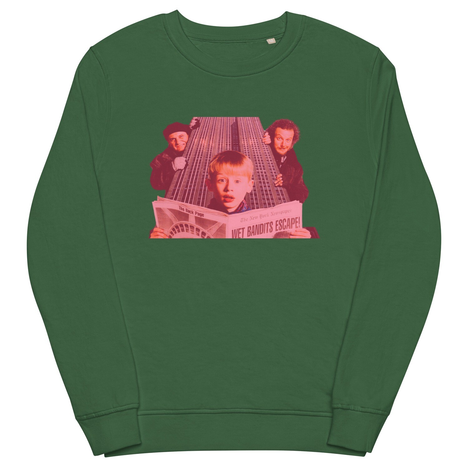 Home Alone organic sweatshirt