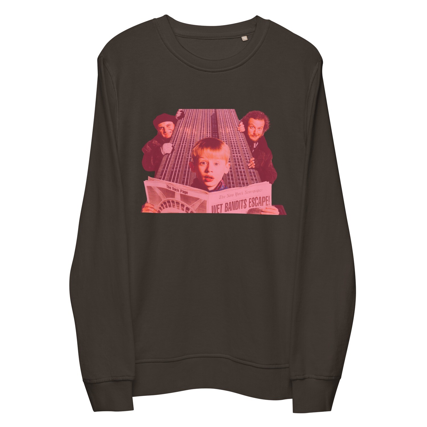Home Alone organic sweatshirt