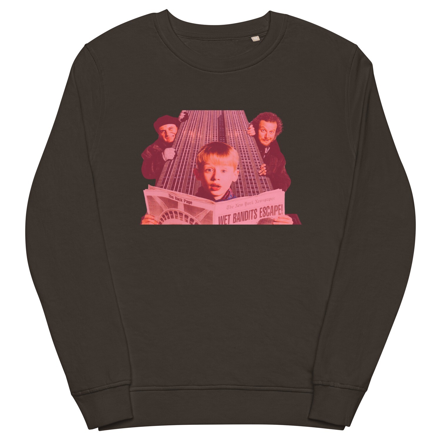 Home Alone organic sweatshirt