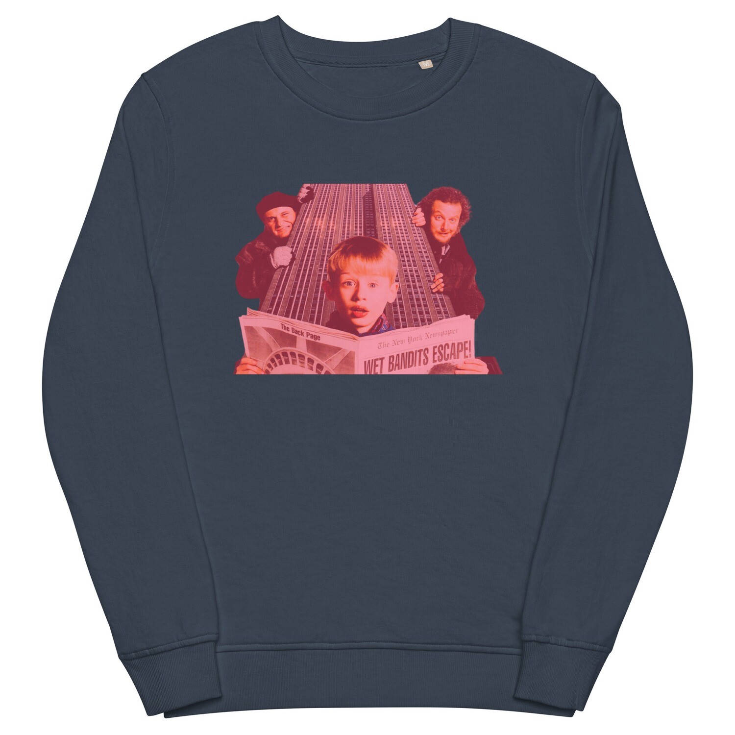 Home Alone organic sweatshirt