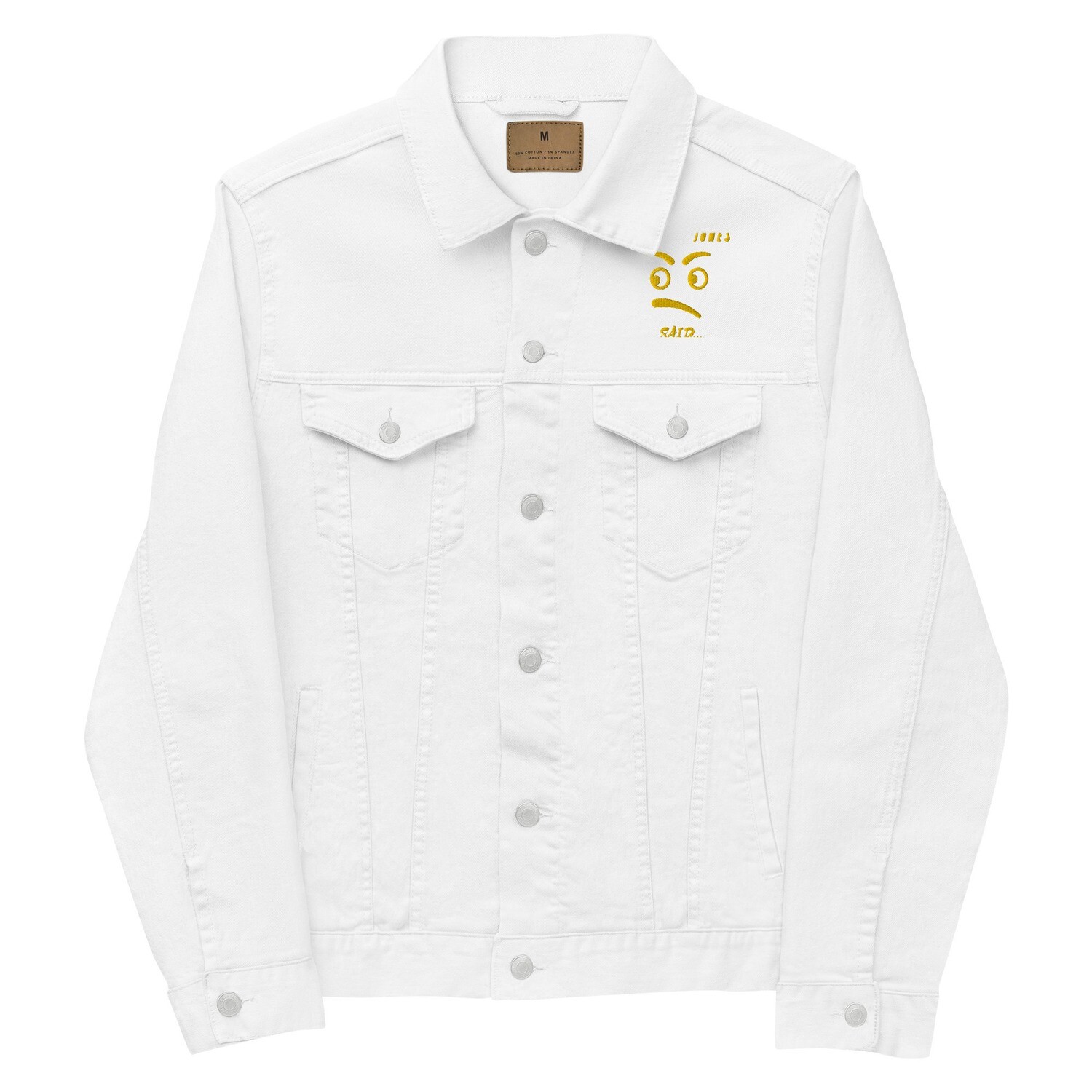Percy Jones Said denim jacket
