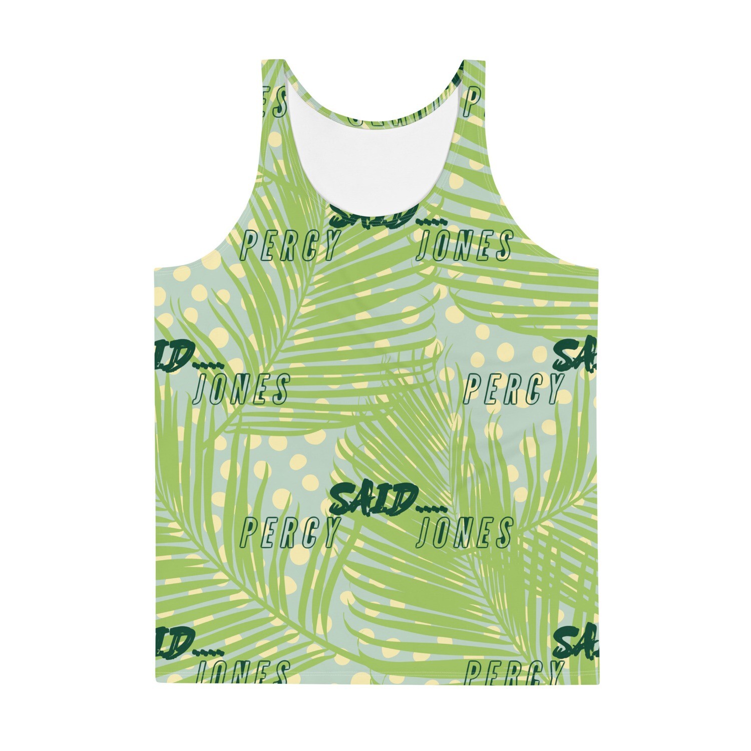 Percy Jones Said Tank Top