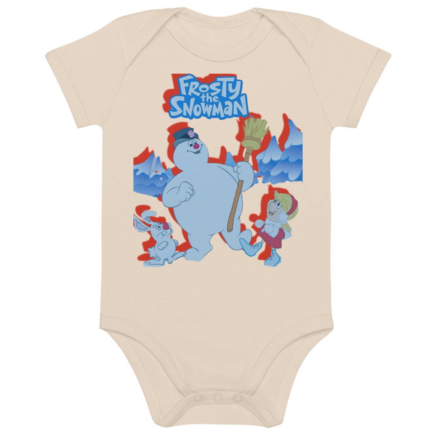 Frosty The Snowman cotton baby bodysuit