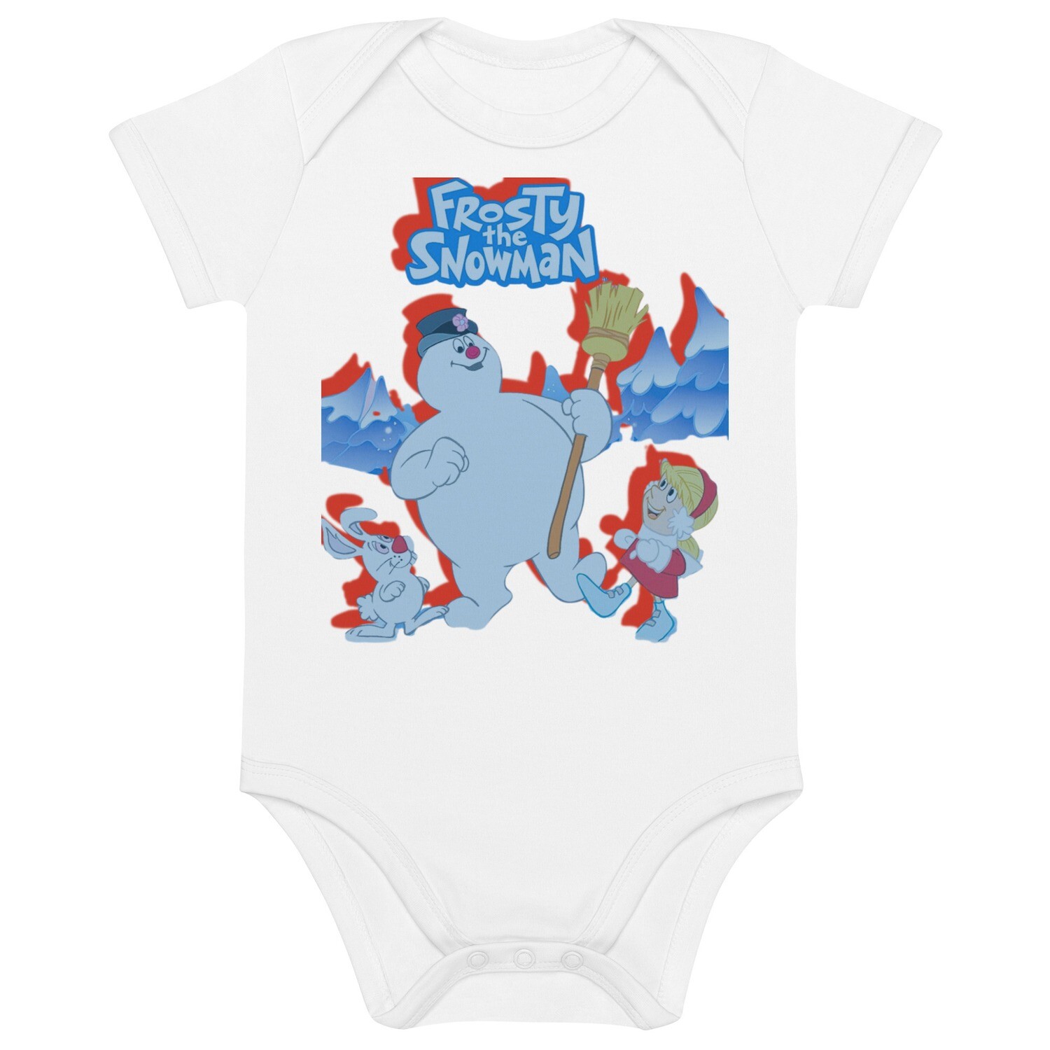 Frosty The Snowman cotton baby bodysuit