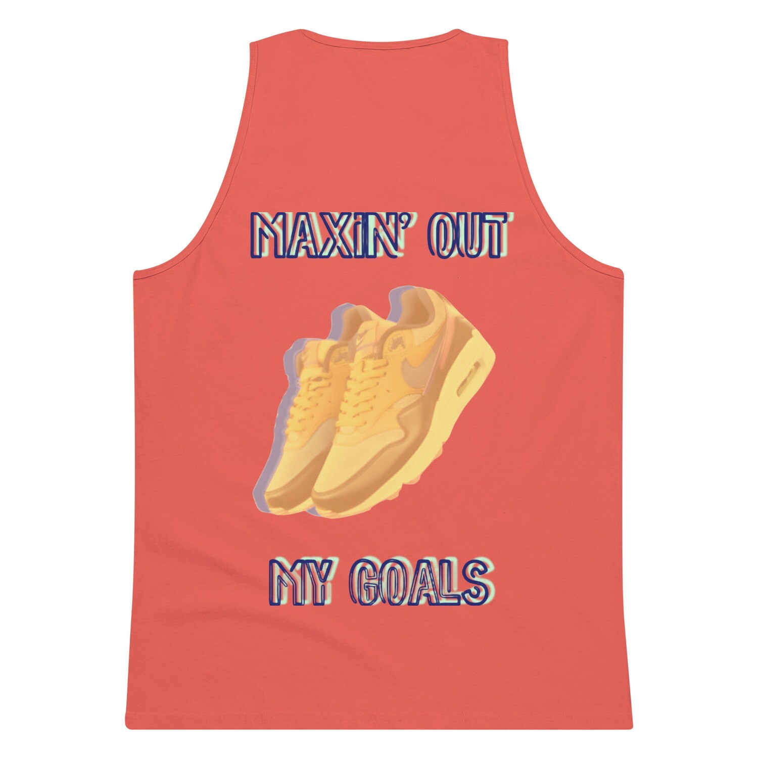 Maxing Out My Goals premium tank top