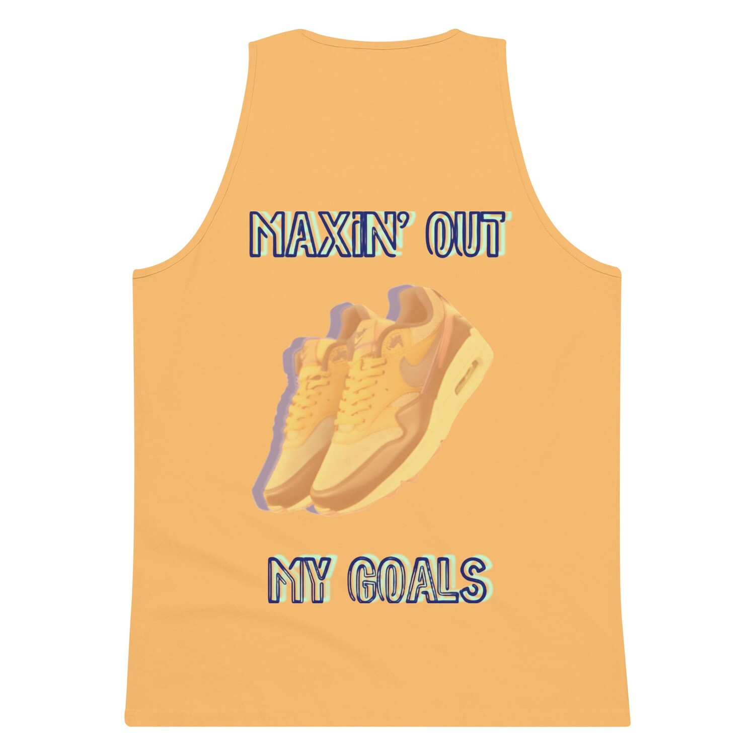 Maxing Out My Goals premium tank top