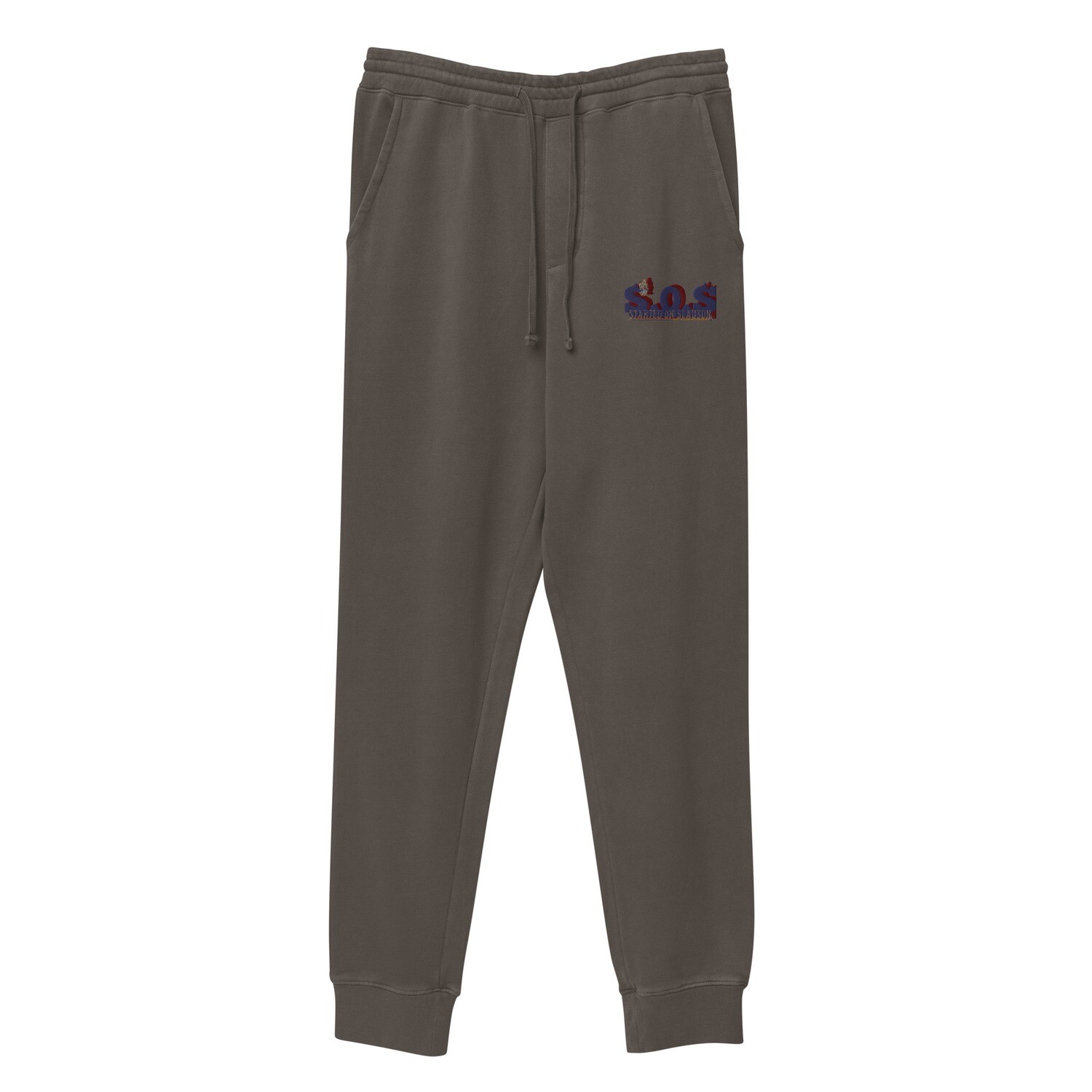 S.O.S pigment-dyed sweatpants