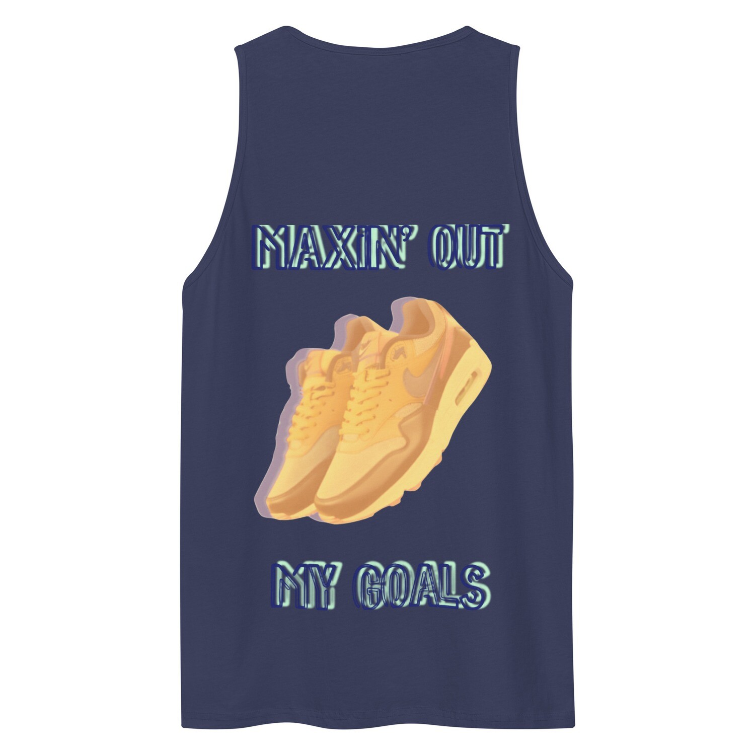 Maxing Out My Goals premium tank top