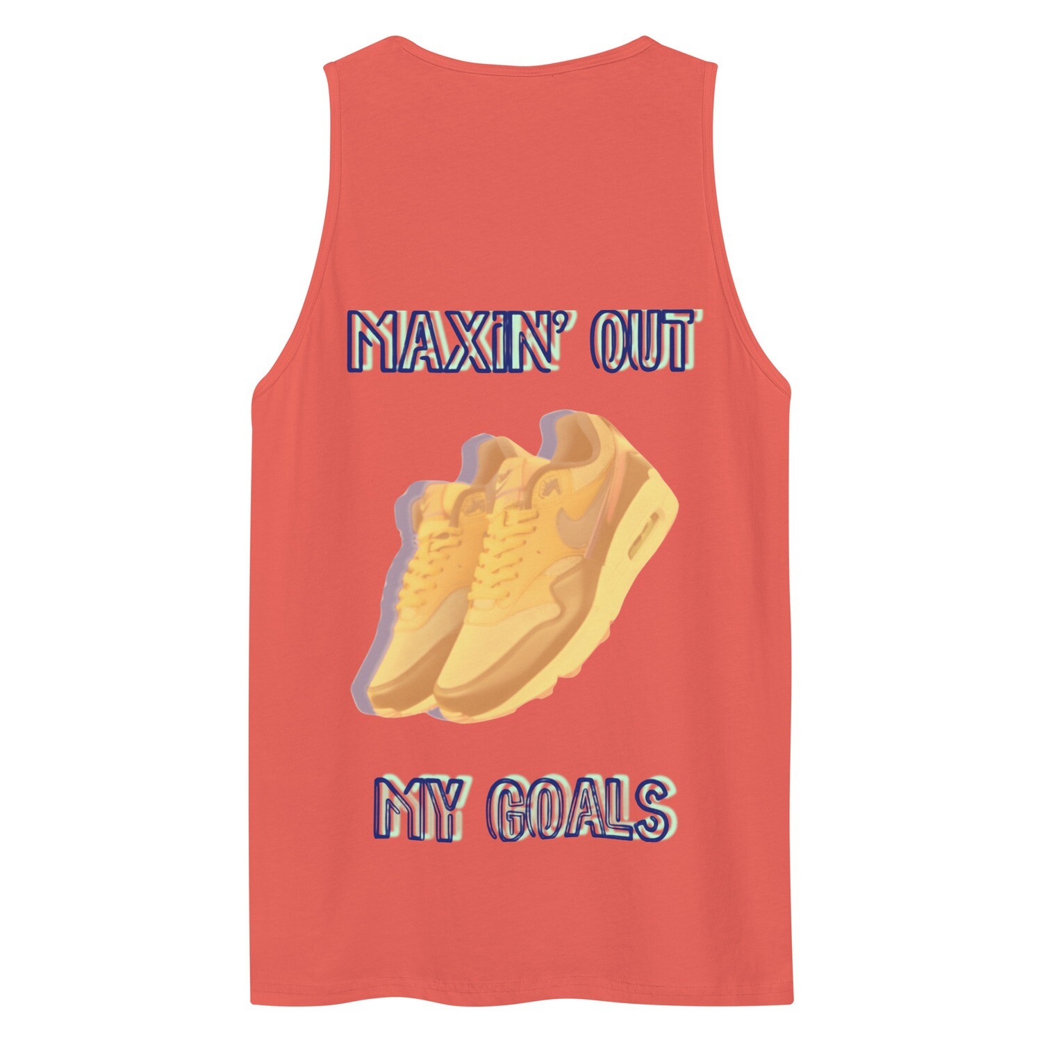 Maxing Out My Goals premium tank top