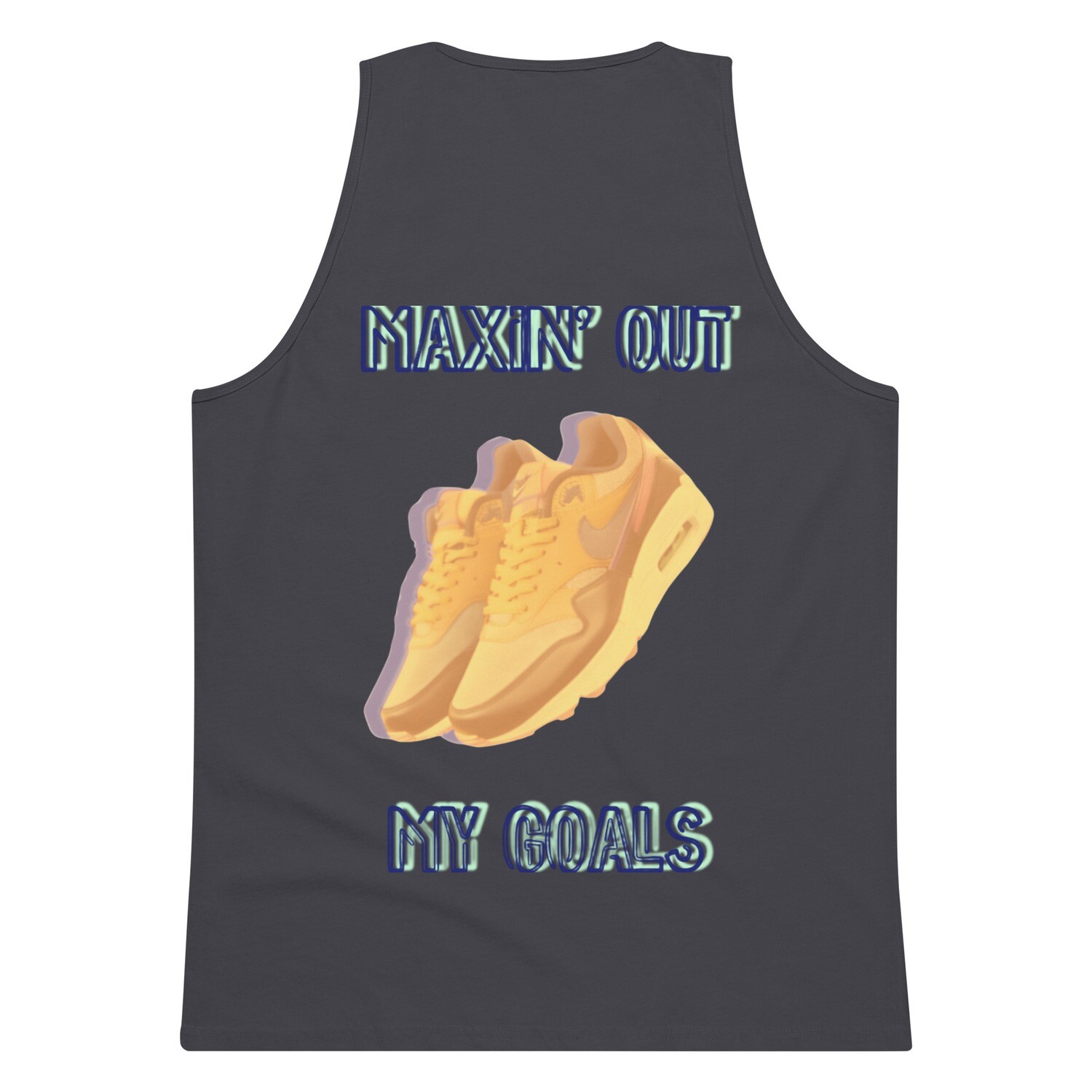 Maxing Out My Goals premium tank top
