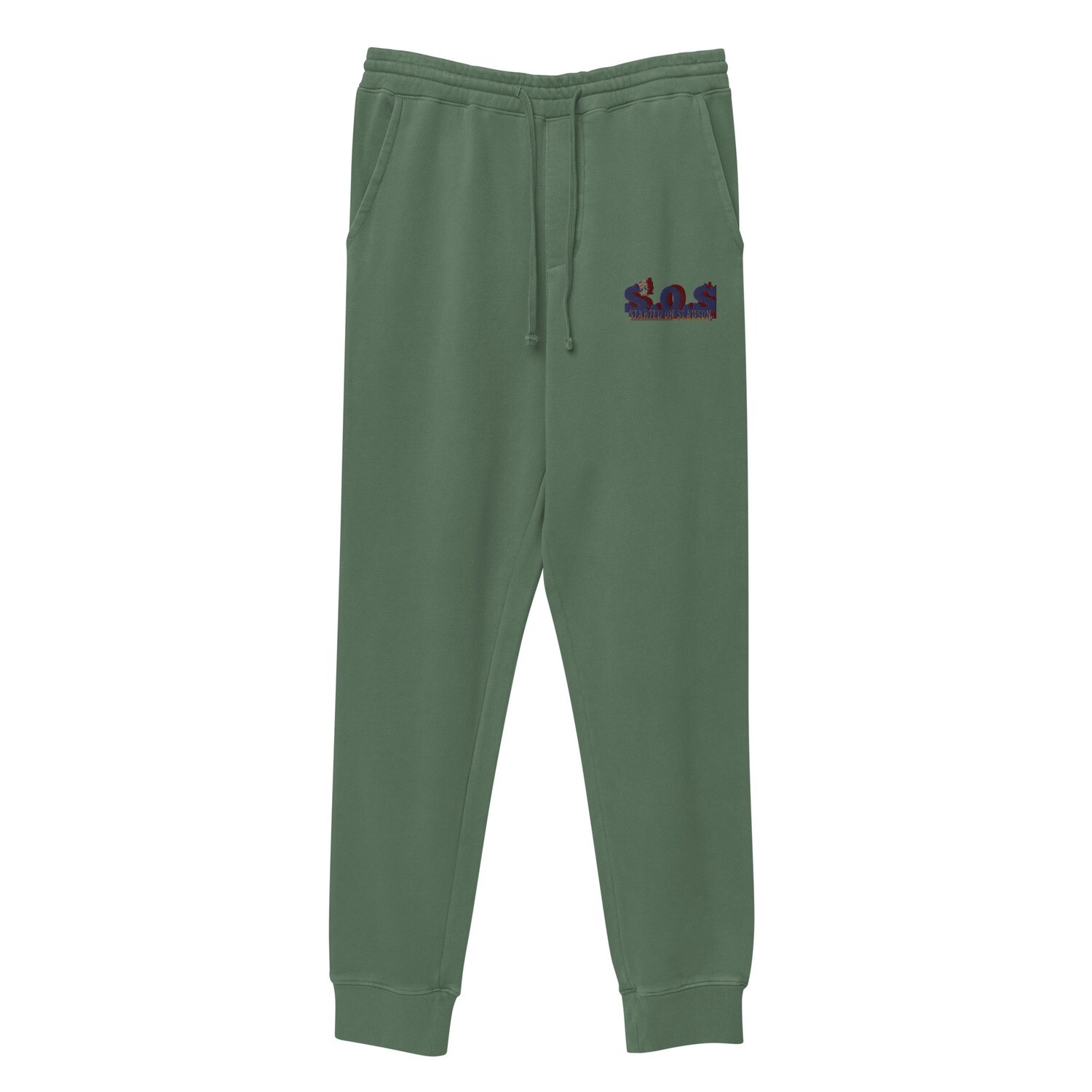 S.O.S pigment-dyed sweatpants