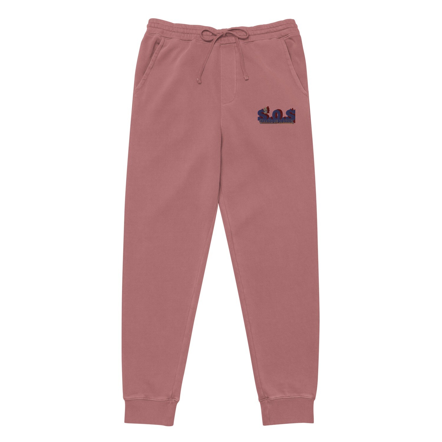 S.O.S pigment-dyed sweatpants