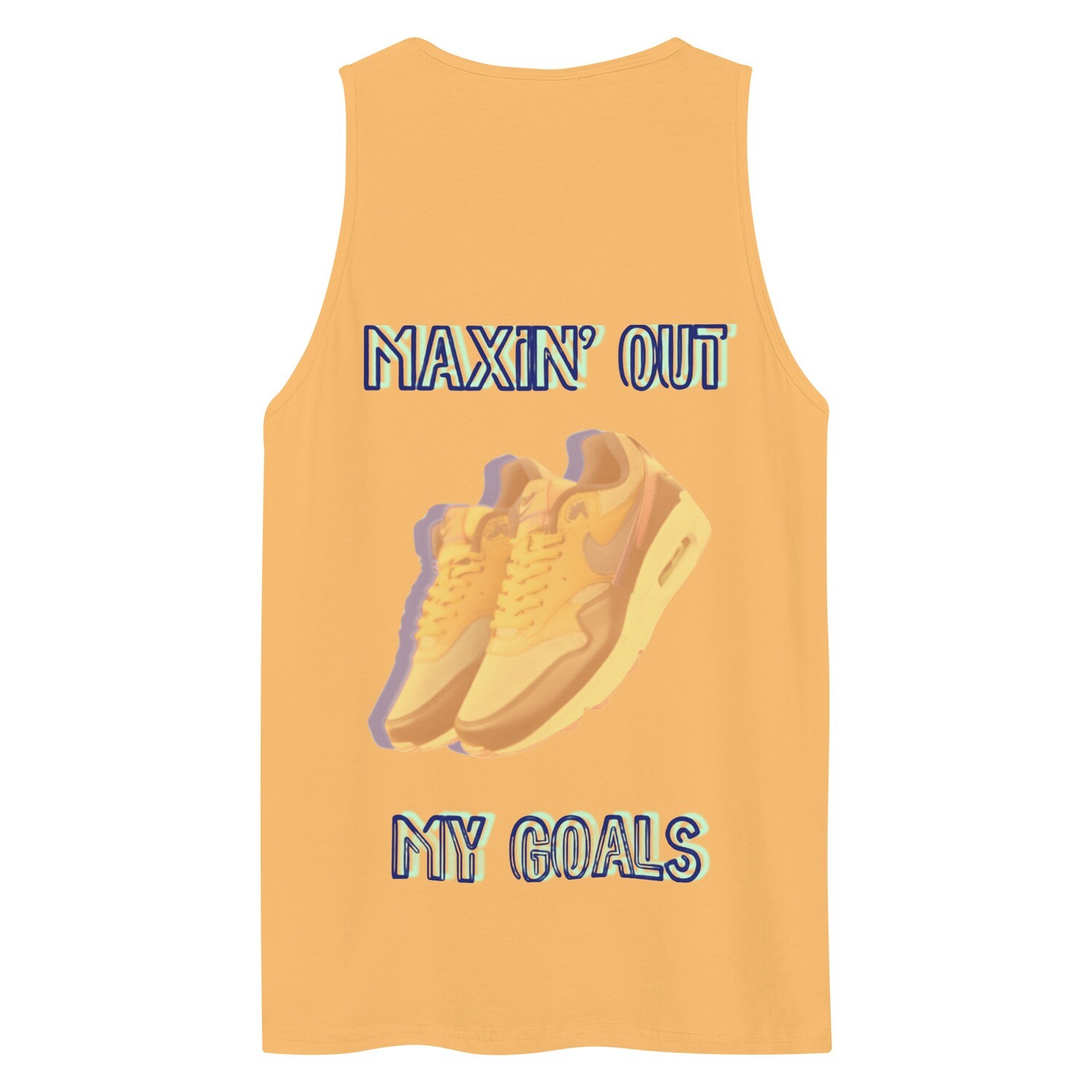 Maxing Out My Goals premium tank top