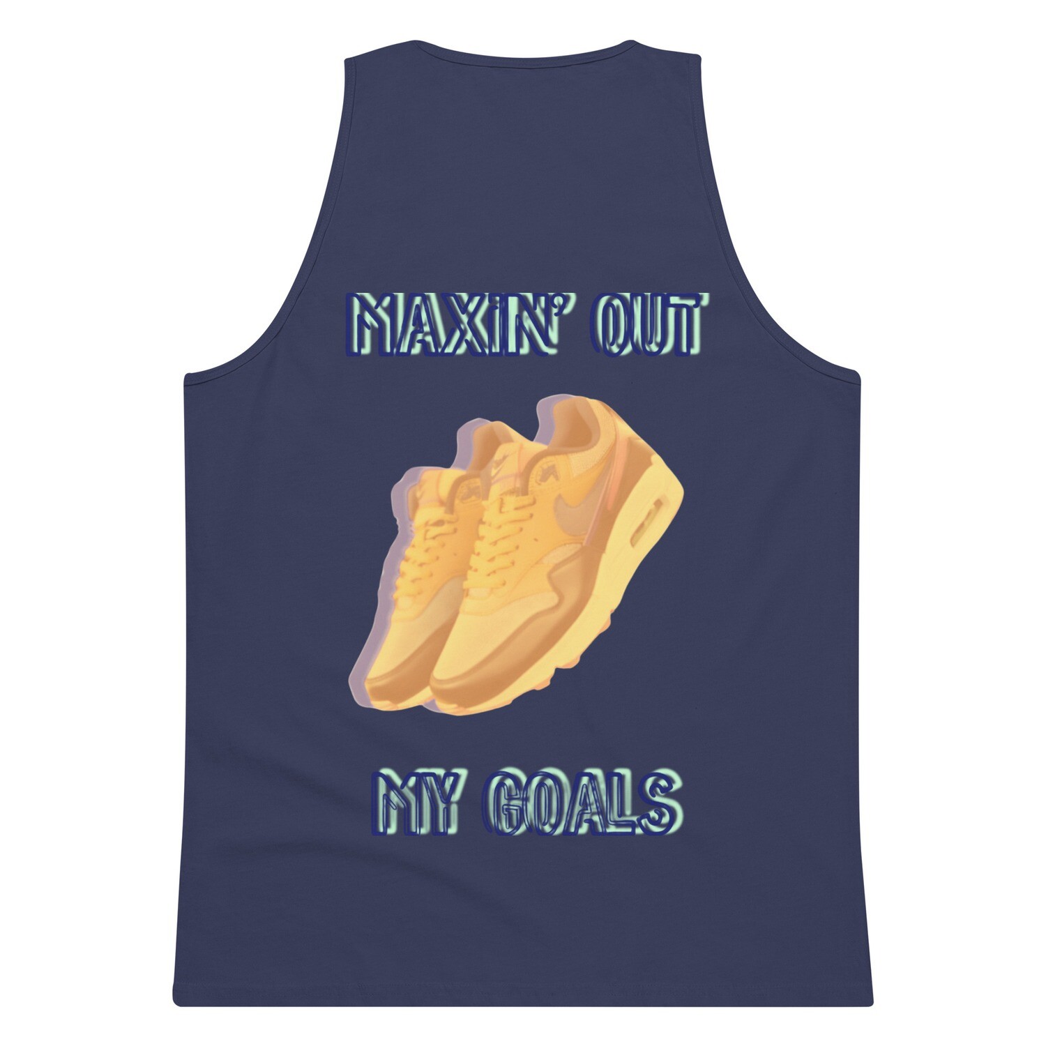 Maxing Out My Goals premium tank top
