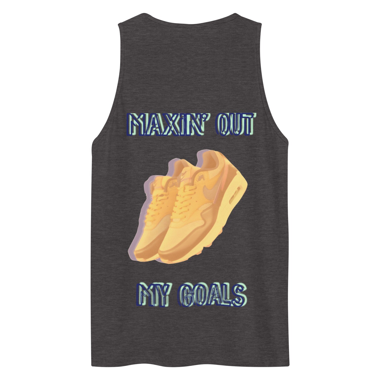 Maxing Out My Goals premium tank top