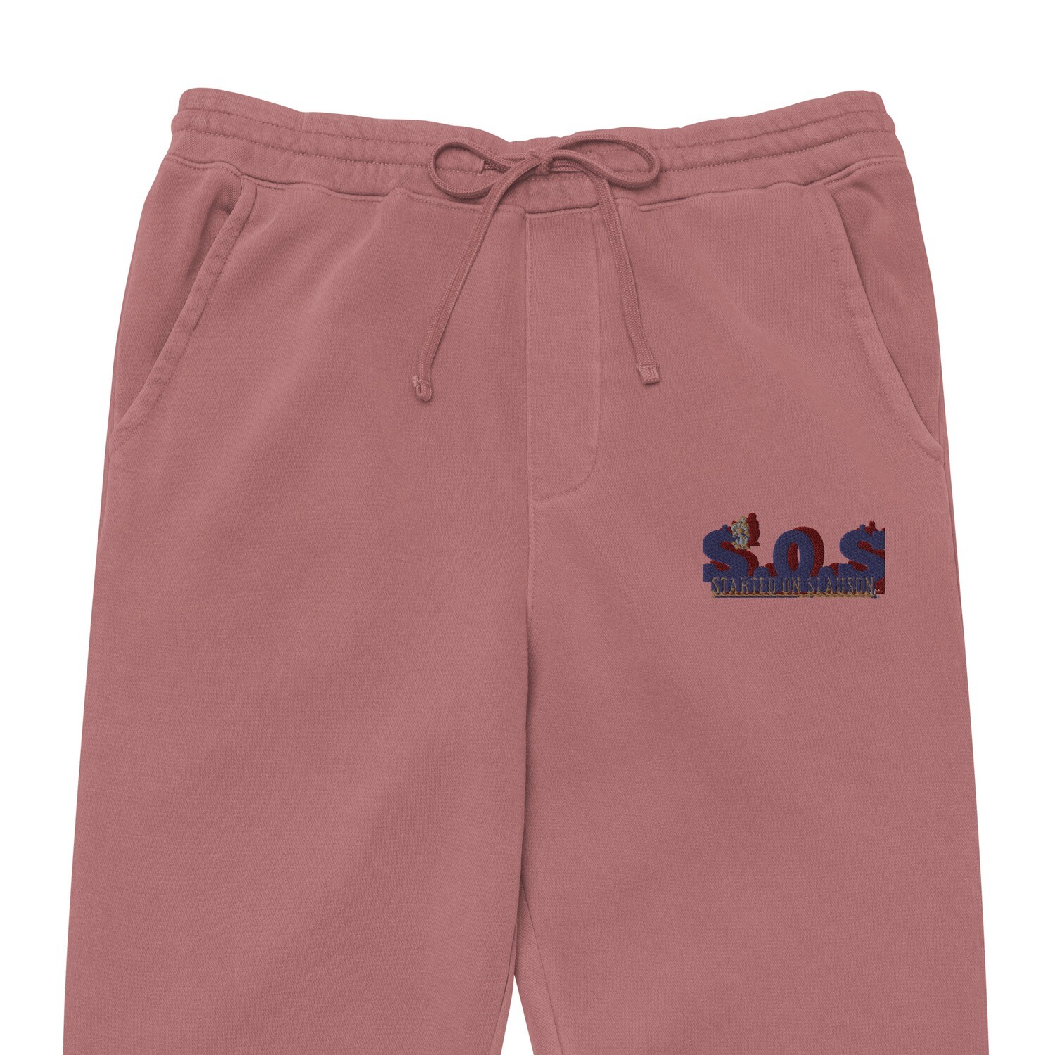S.O.S pigment-dyed sweatpants