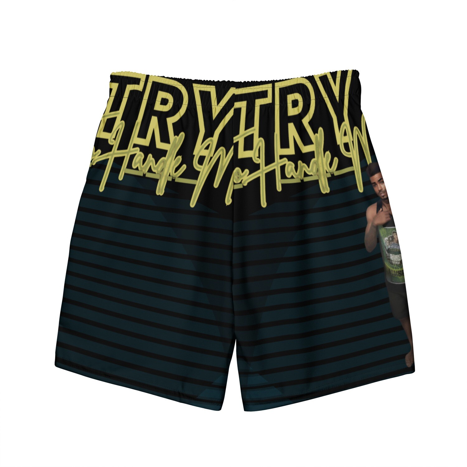 Just Try To Handle Me swim trunks
