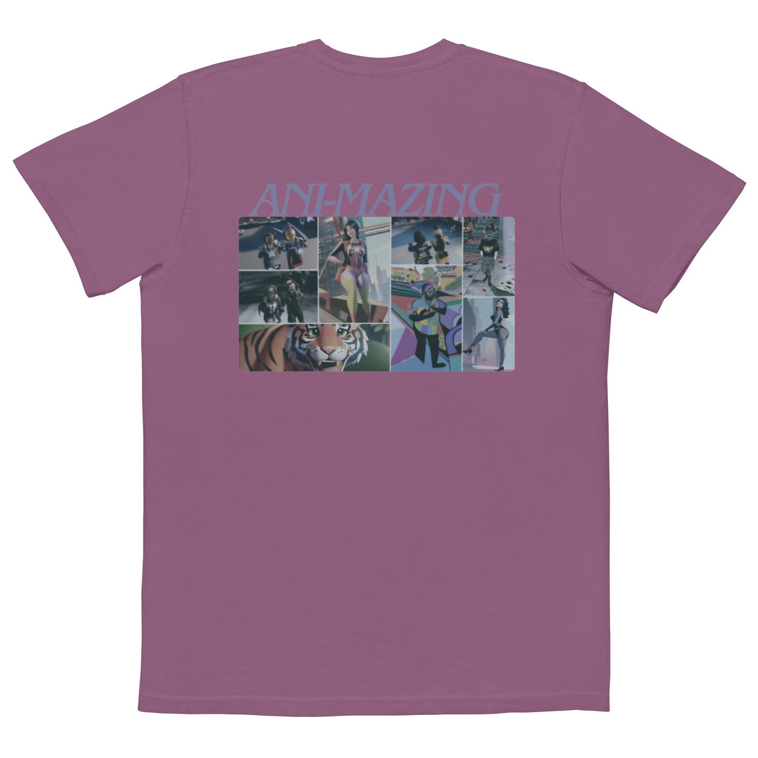 Animazing garment-dyed pocket t-shirt