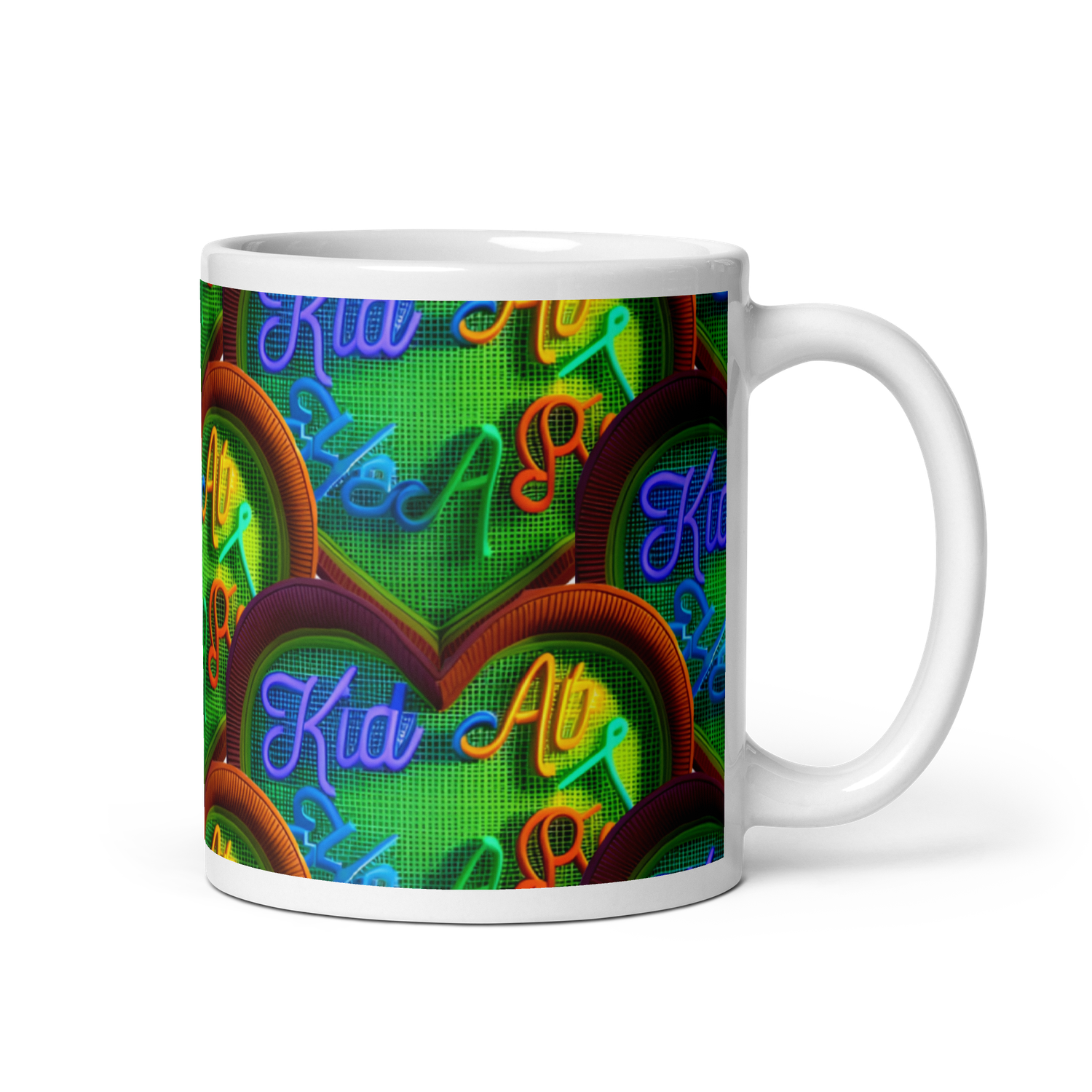 Kid At HeART glossy mug