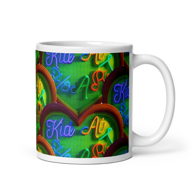 Kid At HeART glossy mug