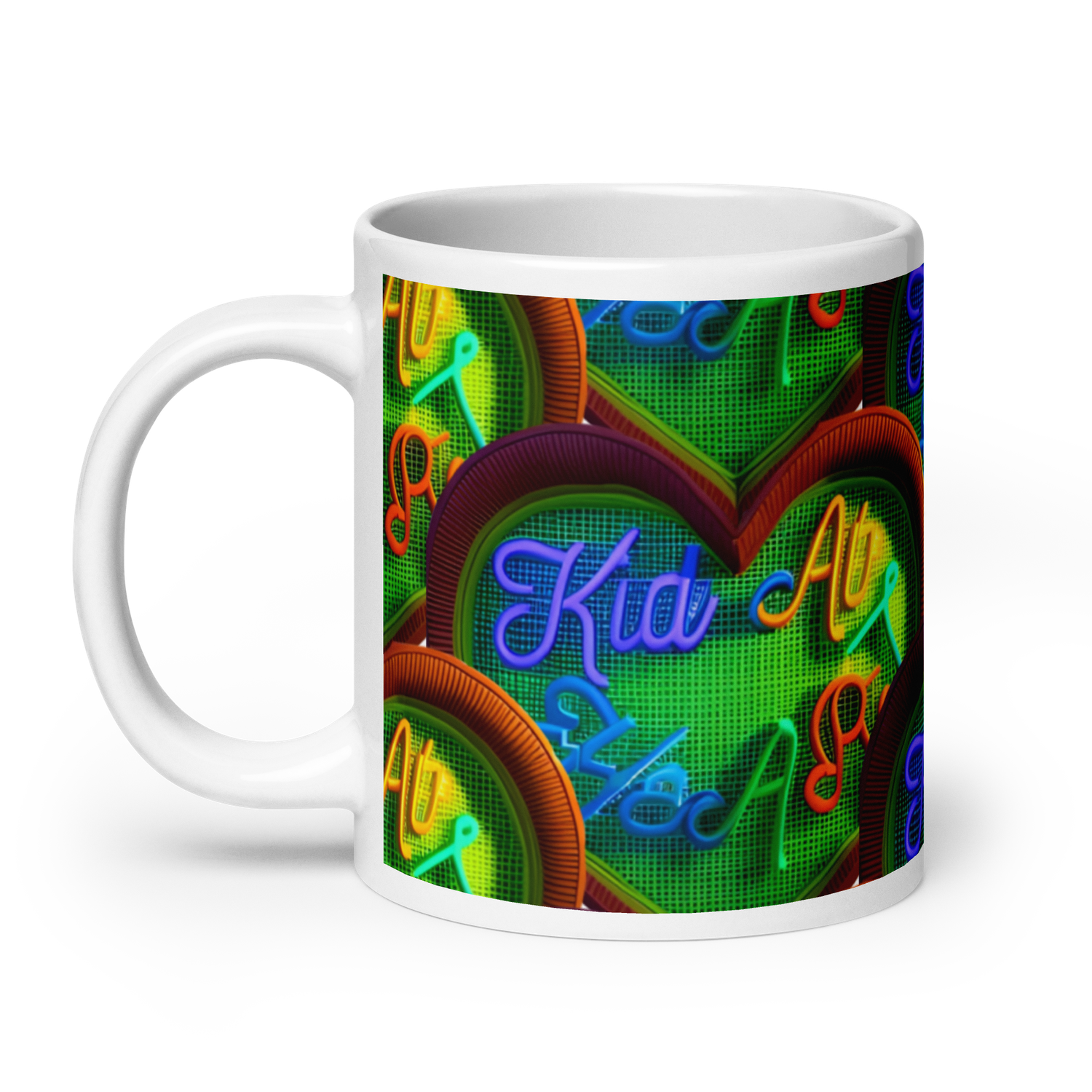 Kid At HeART glossy mug