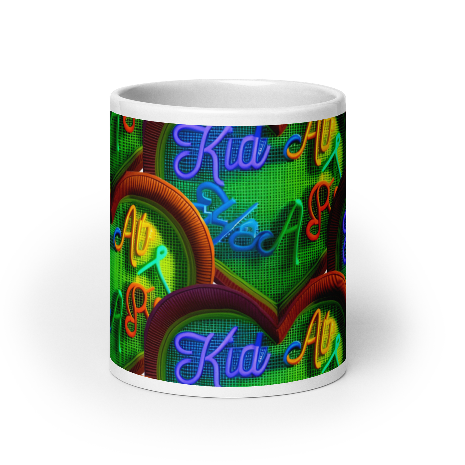 Kid At HeART glossy mug