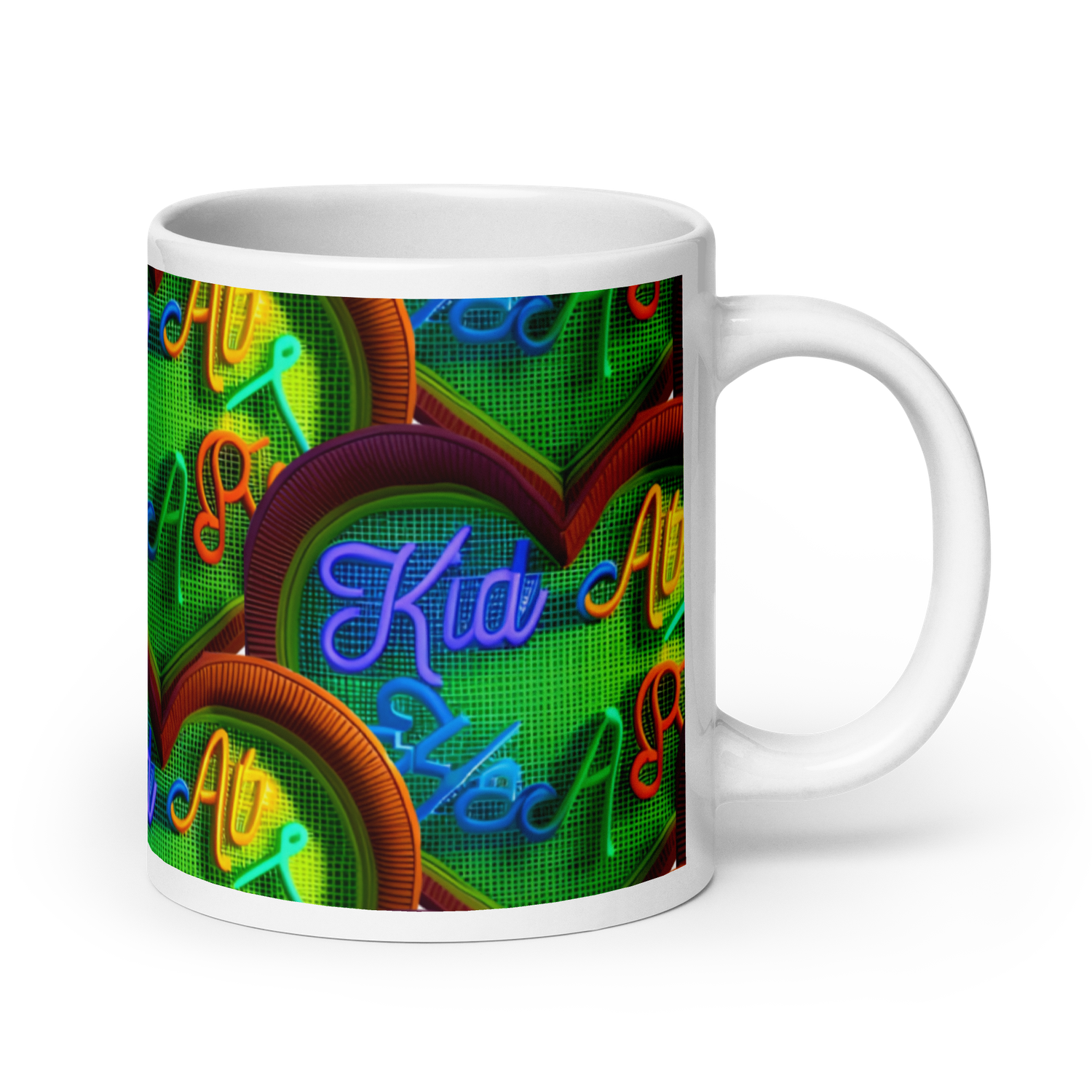 Kid At HeART glossy mug