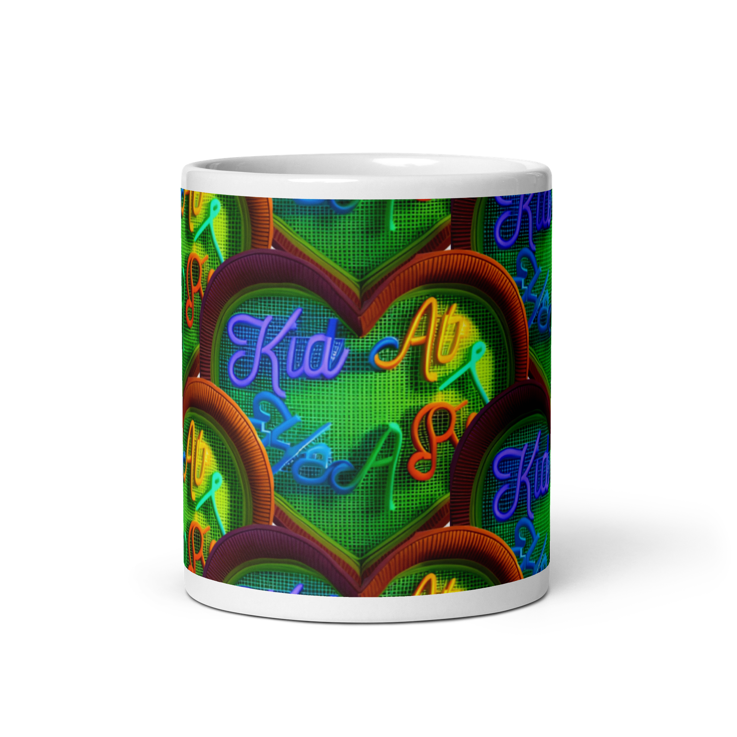 Kid At HeART glossy mug