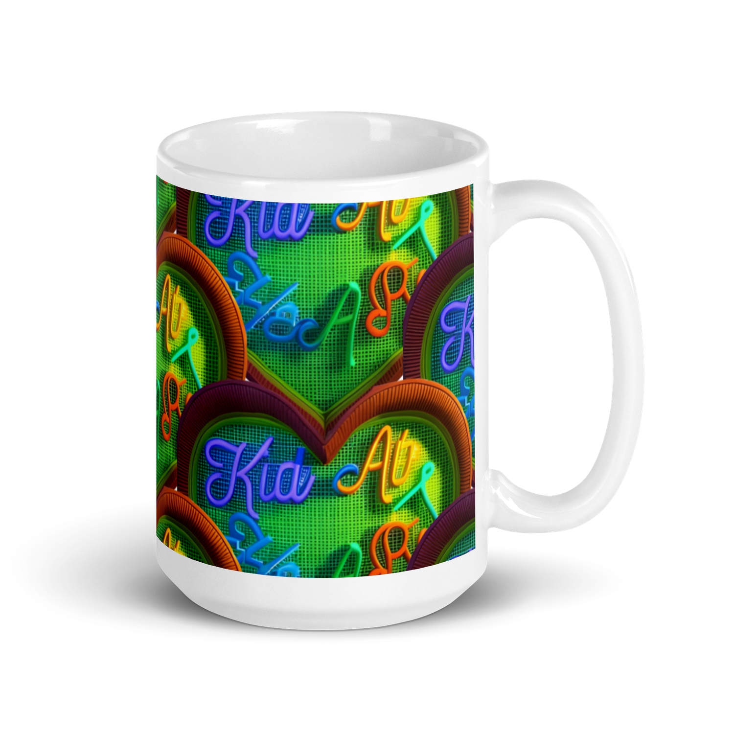 Kid At HeART glossy mug