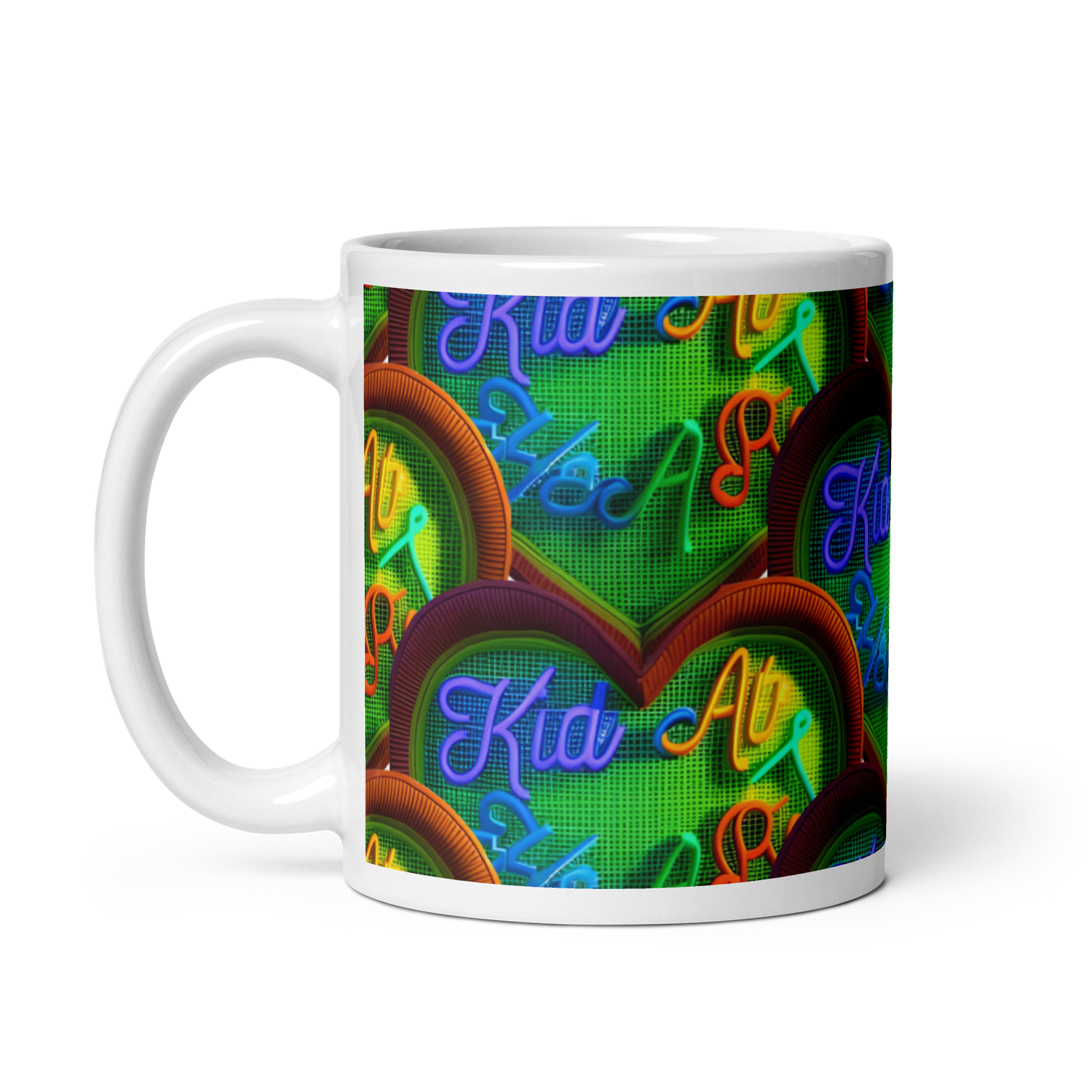 Kid At HeART glossy mug