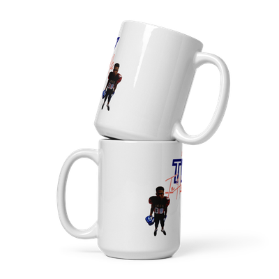 White glossy Try Me mug
