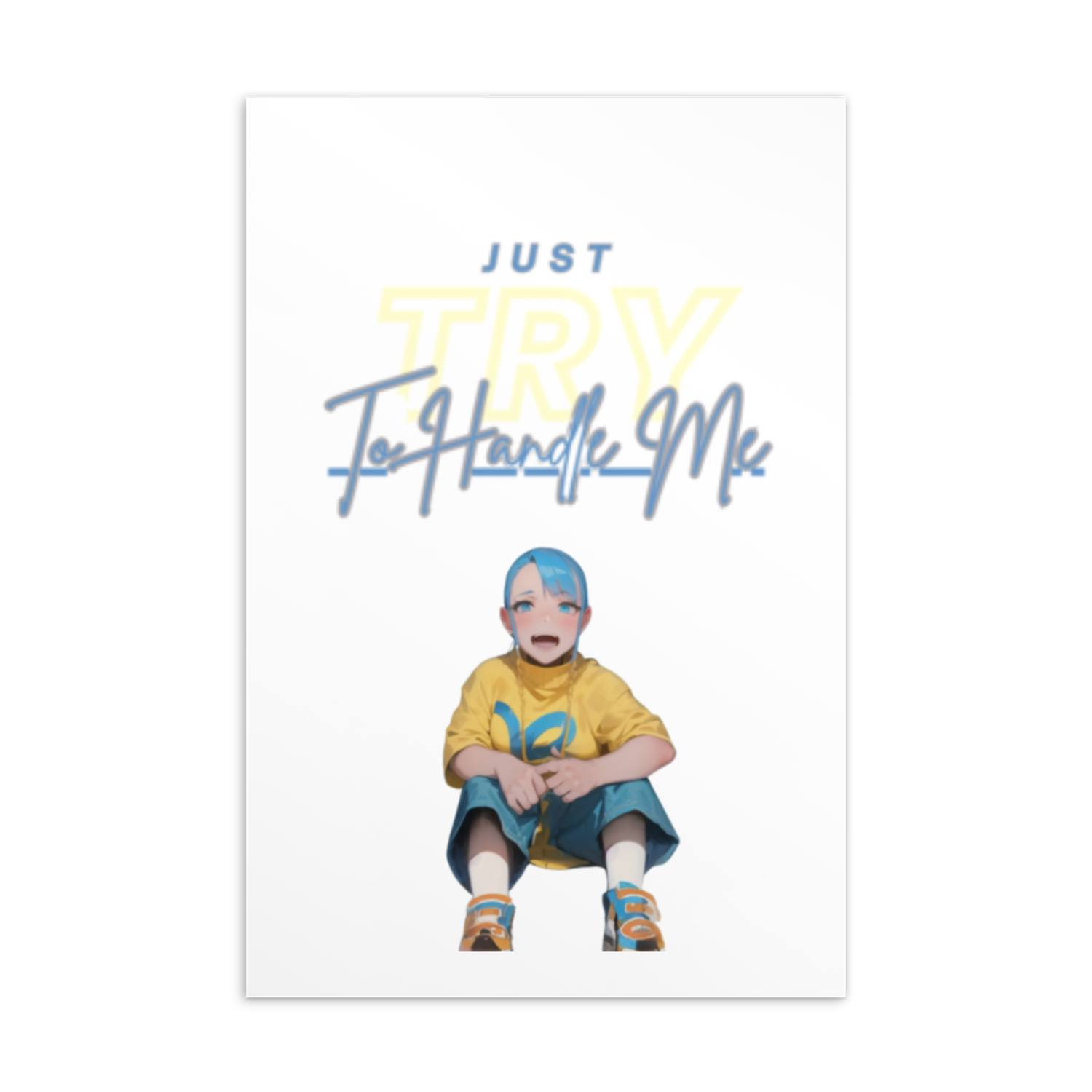 Standard Try Me Postcard