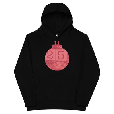 Dec 25th Kids fleece hoodie