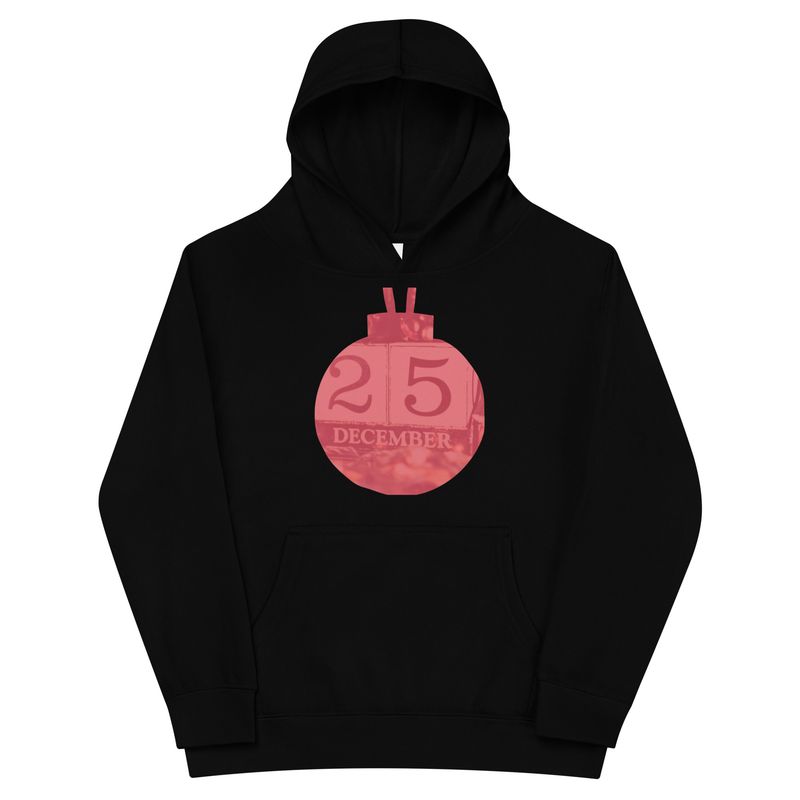 Dec 25th Kids fleece hoodie