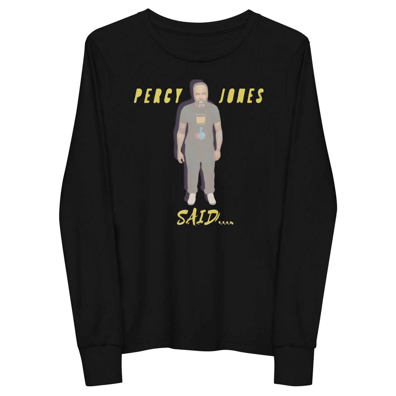 Percy Jones Said Youth long sleeve tee