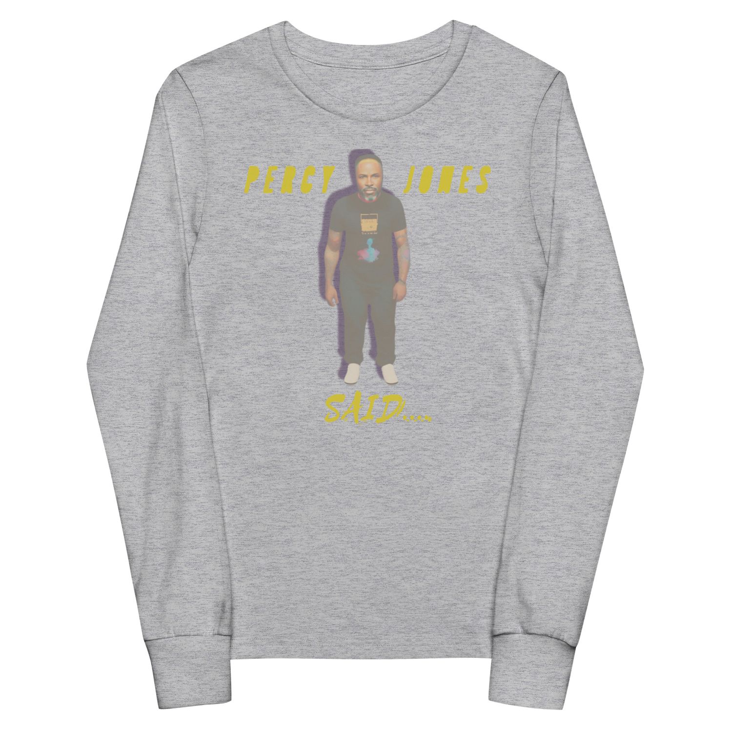 Percy Jones Said Youth long sleeve tee