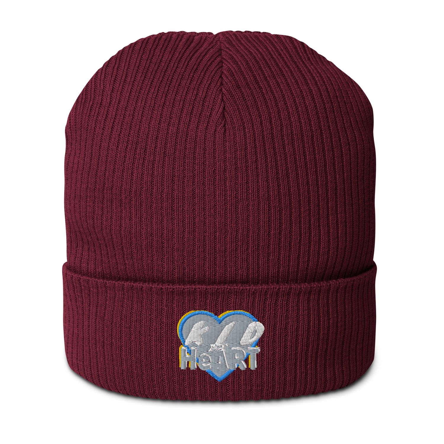 Kid At HeArt Organic ribbed beanie
