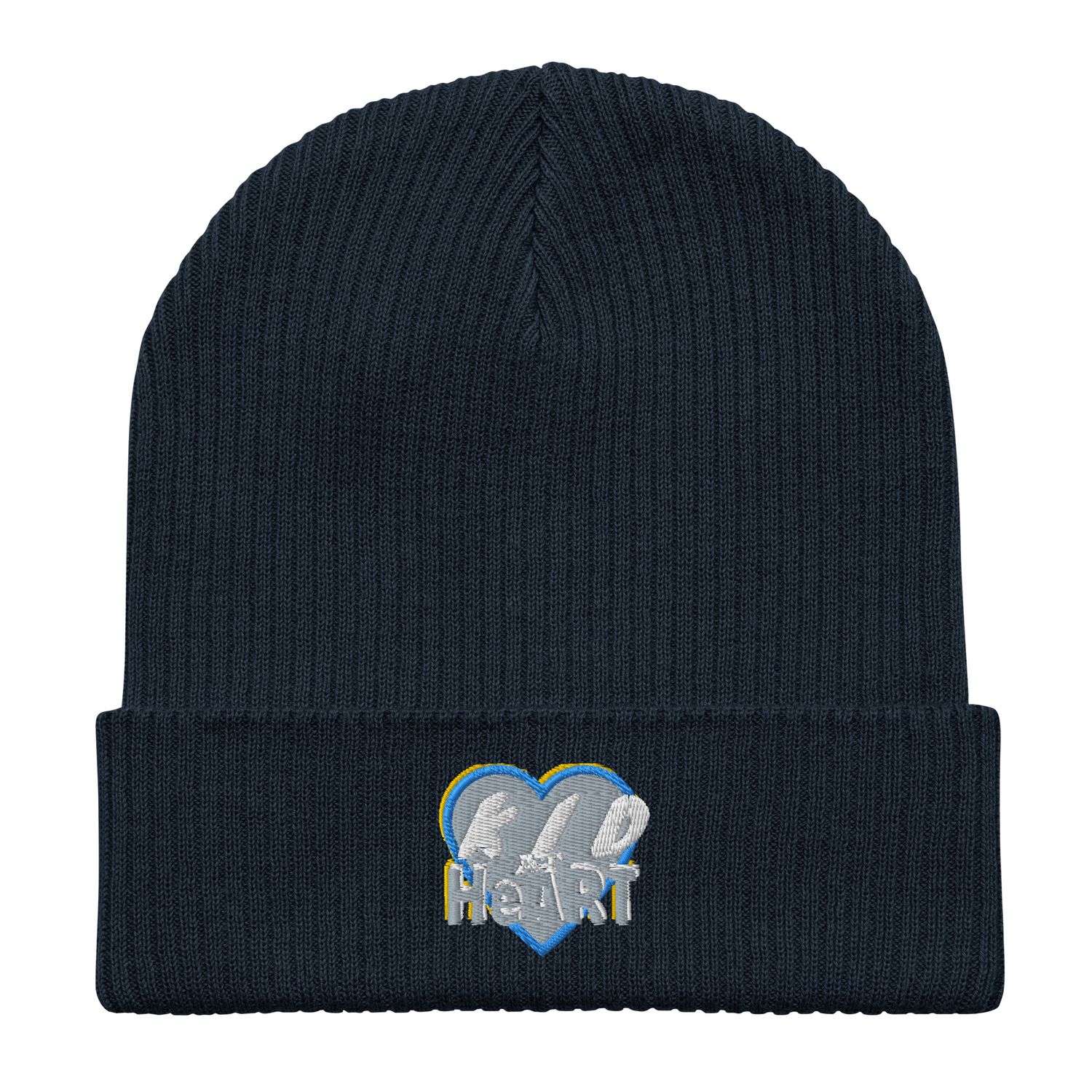Kid At HeArt Organic ribbed beanie