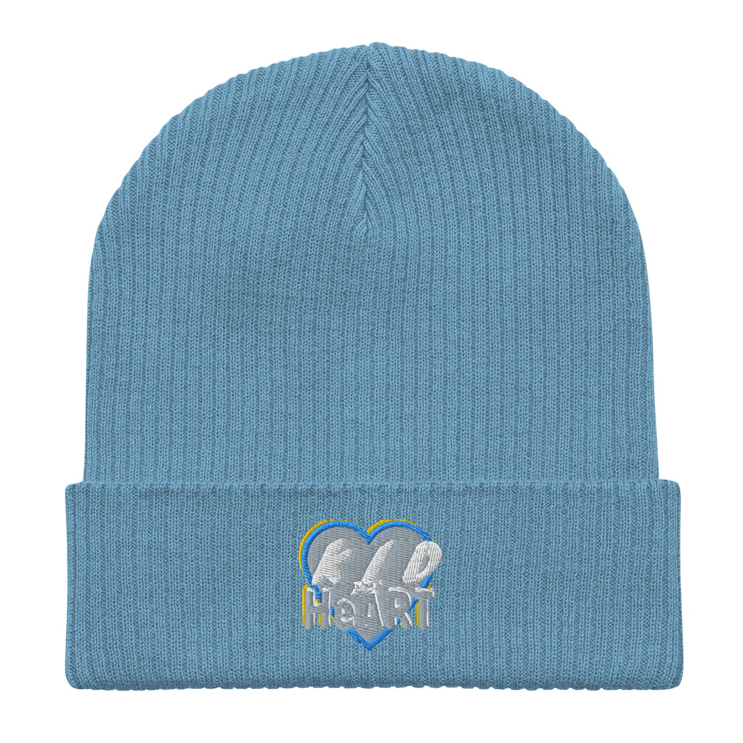 Kid At HeArt Organic ribbed beanie