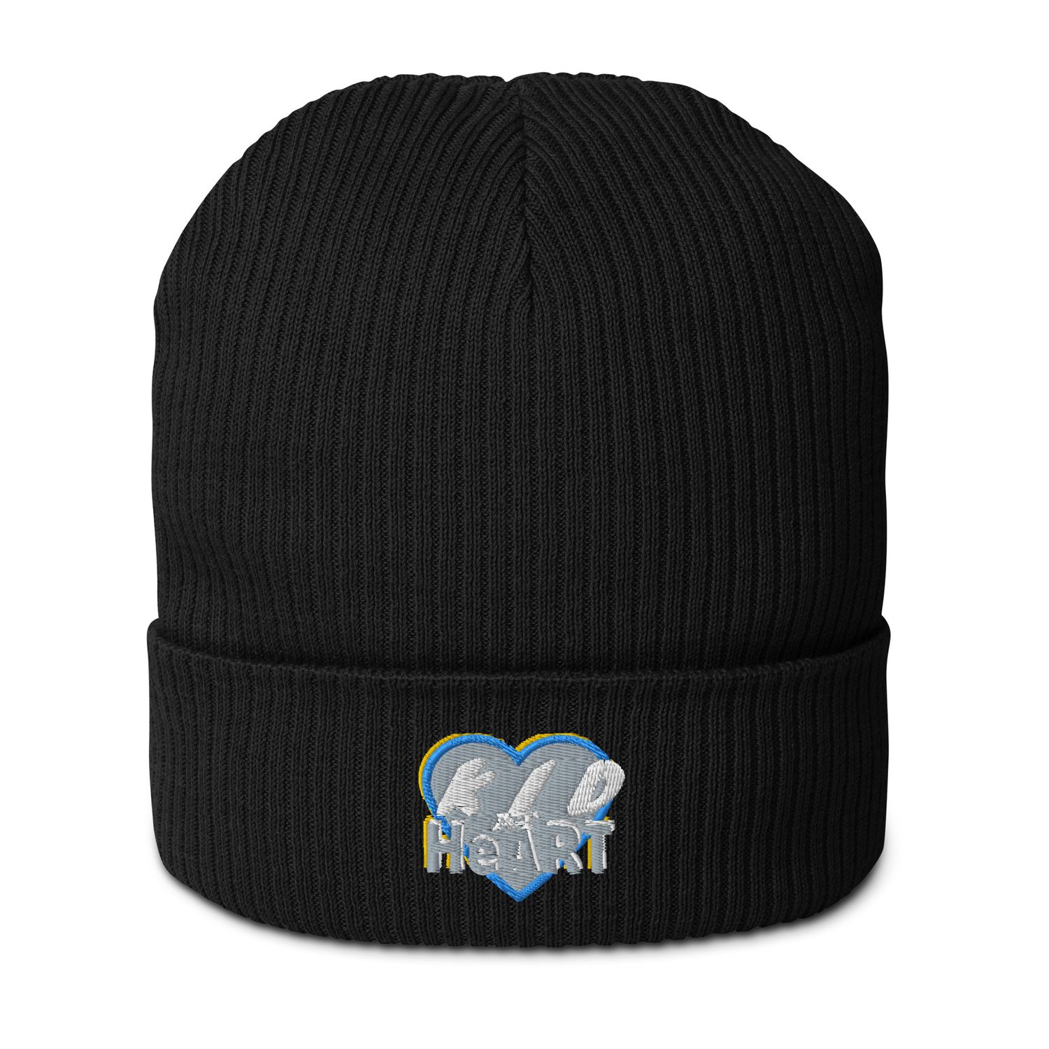 Kid At HeArt Organic ribbed beanie