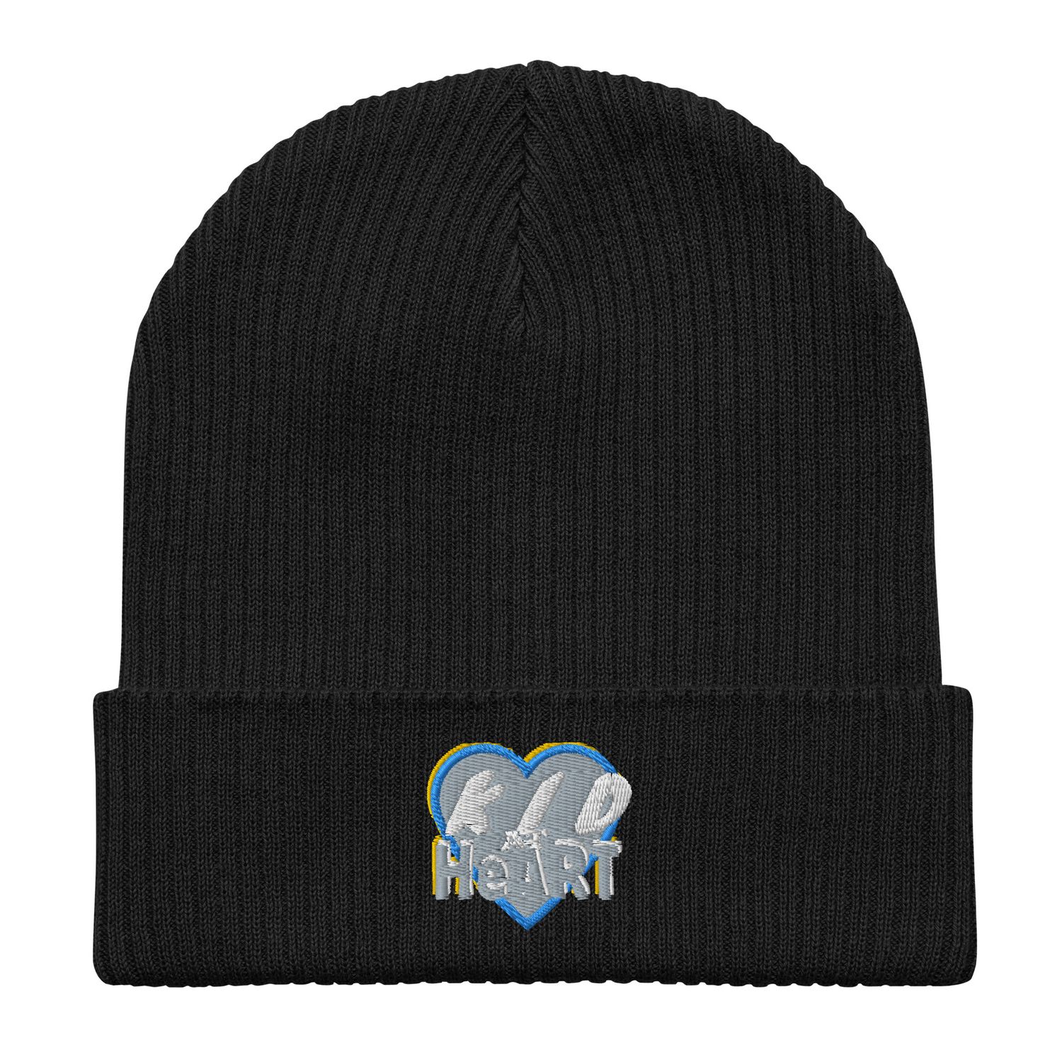 Kid At HeArt Organic ribbed beanie
