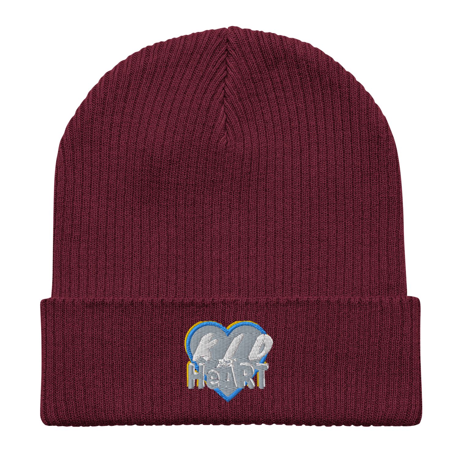 Kid At HeArt Organic ribbed beanie
