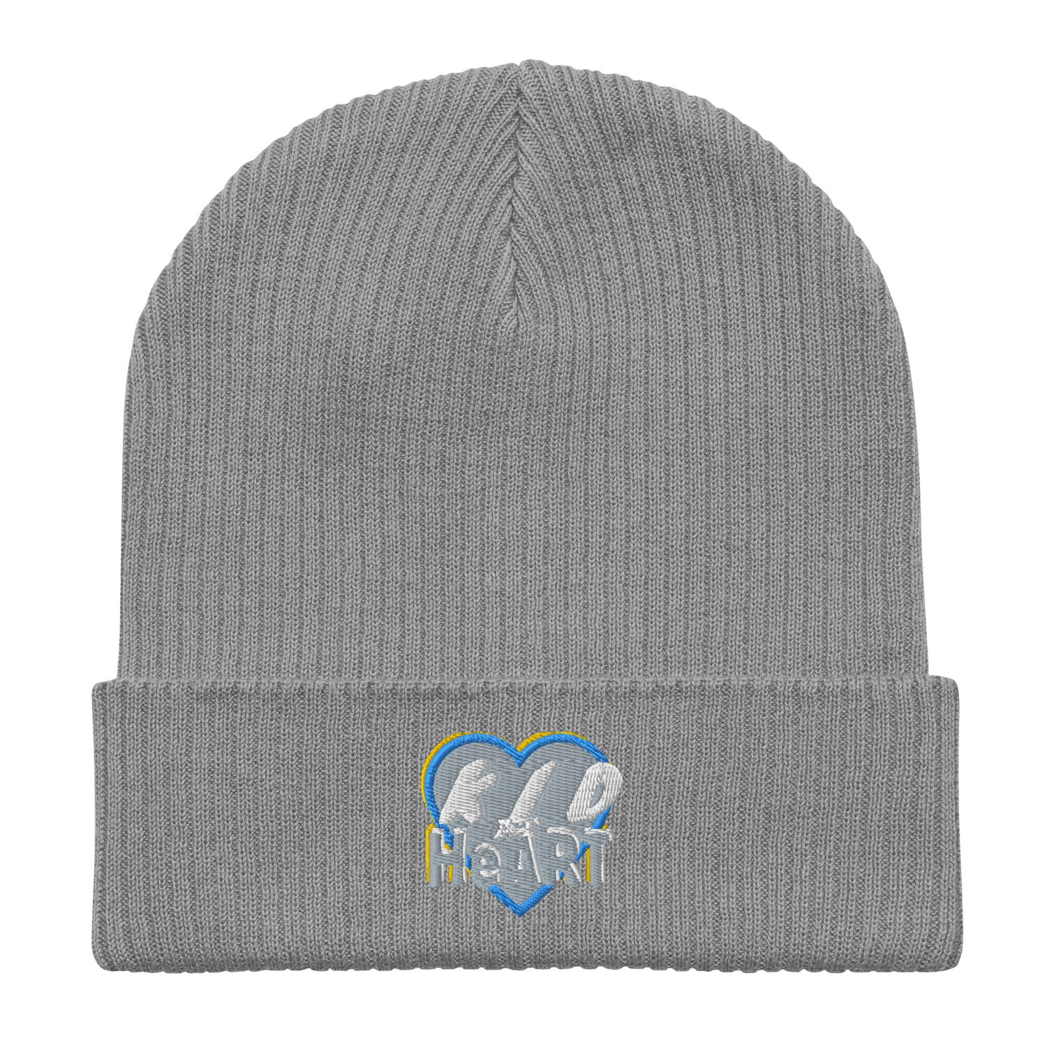 Kid At HeArt Organic ribbed beanie