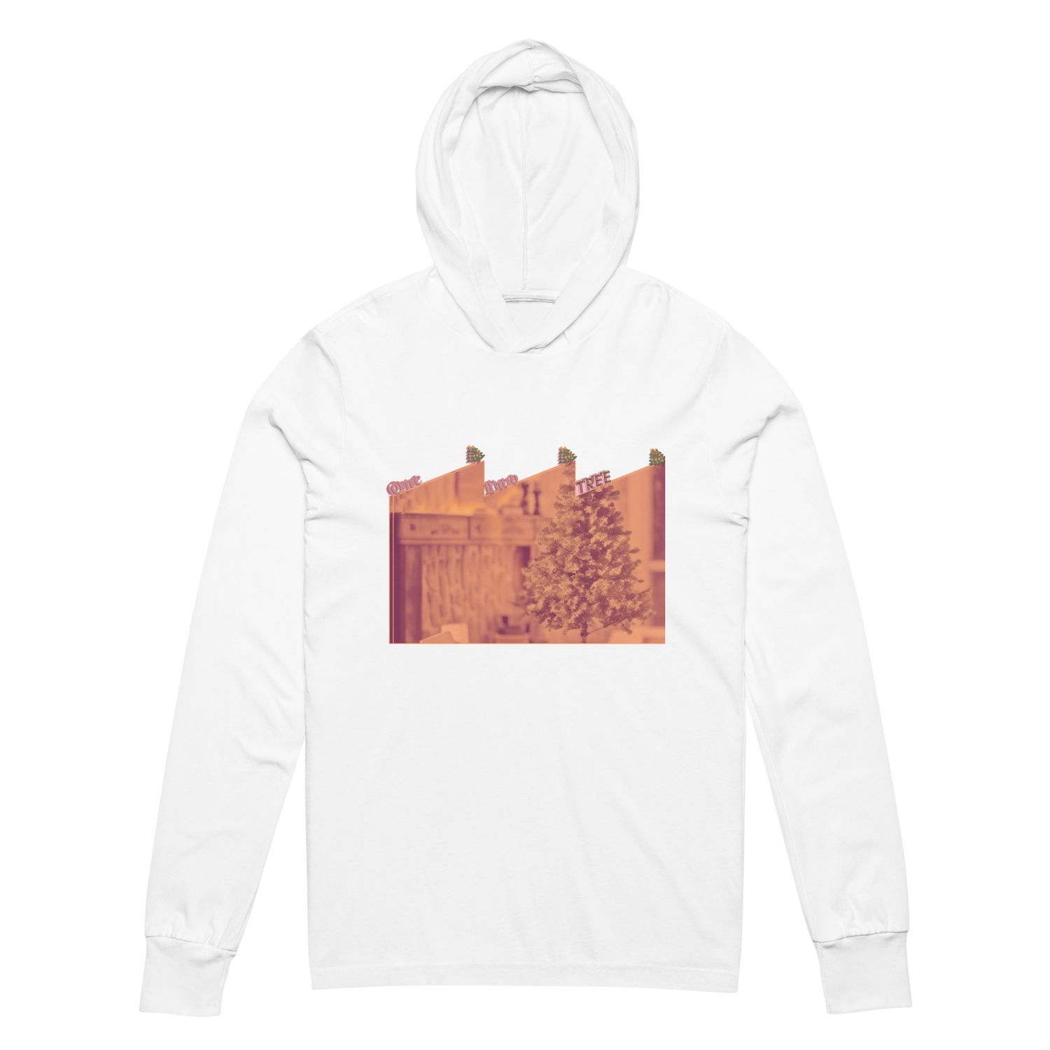A Little Xmas Hooded long-sleeve tee