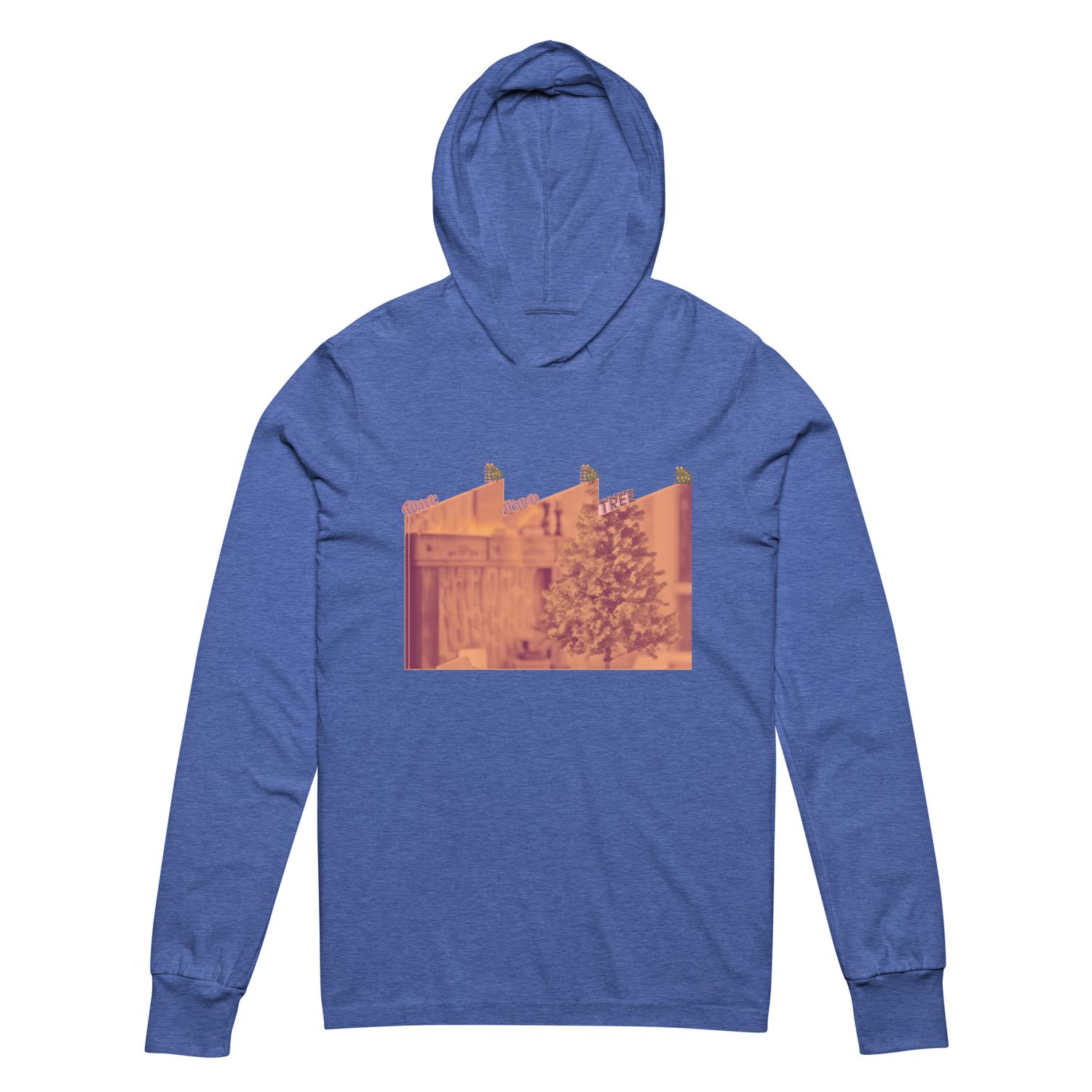 A Little Xmas Hooded long-sleeve tee