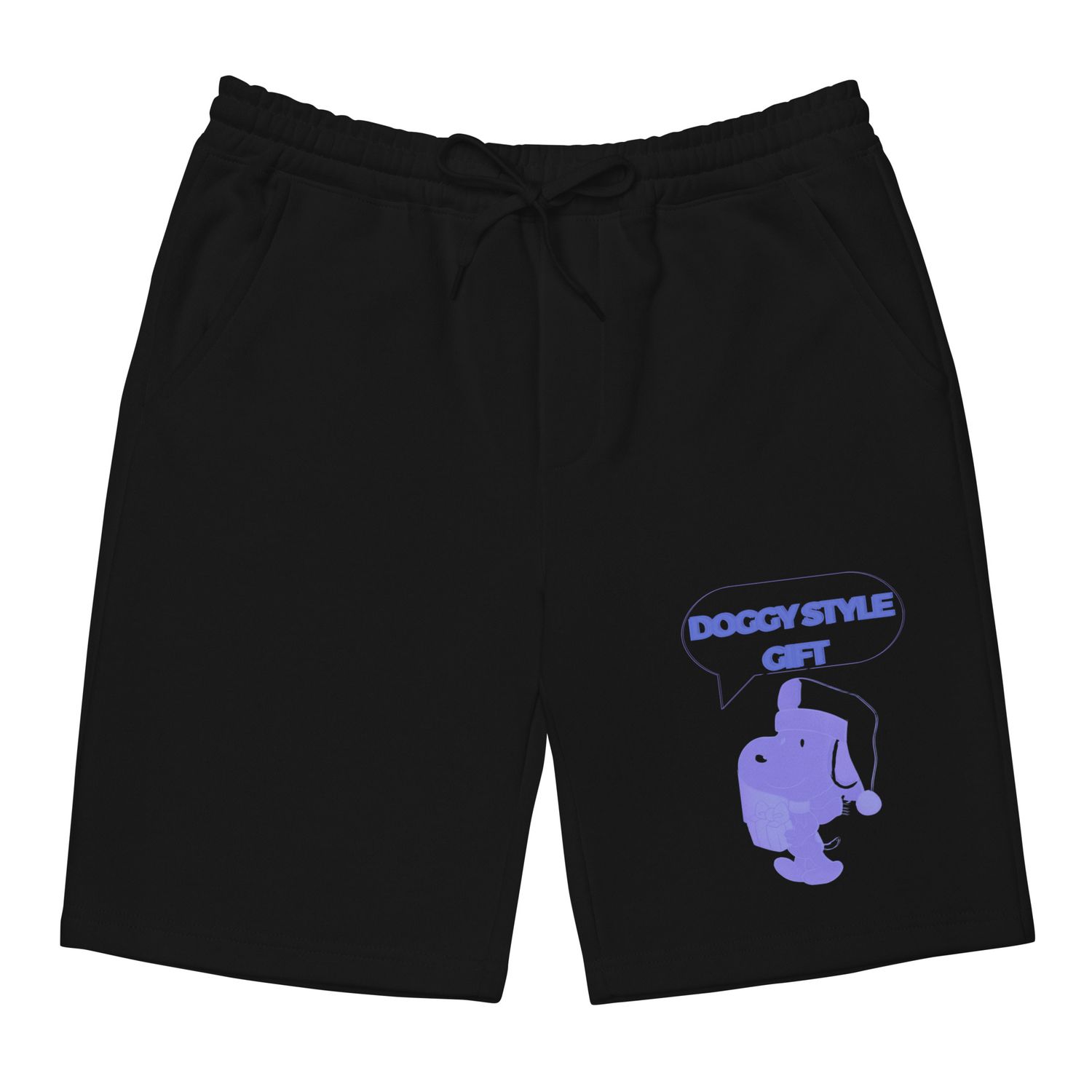 Doggy Style fleece shorts