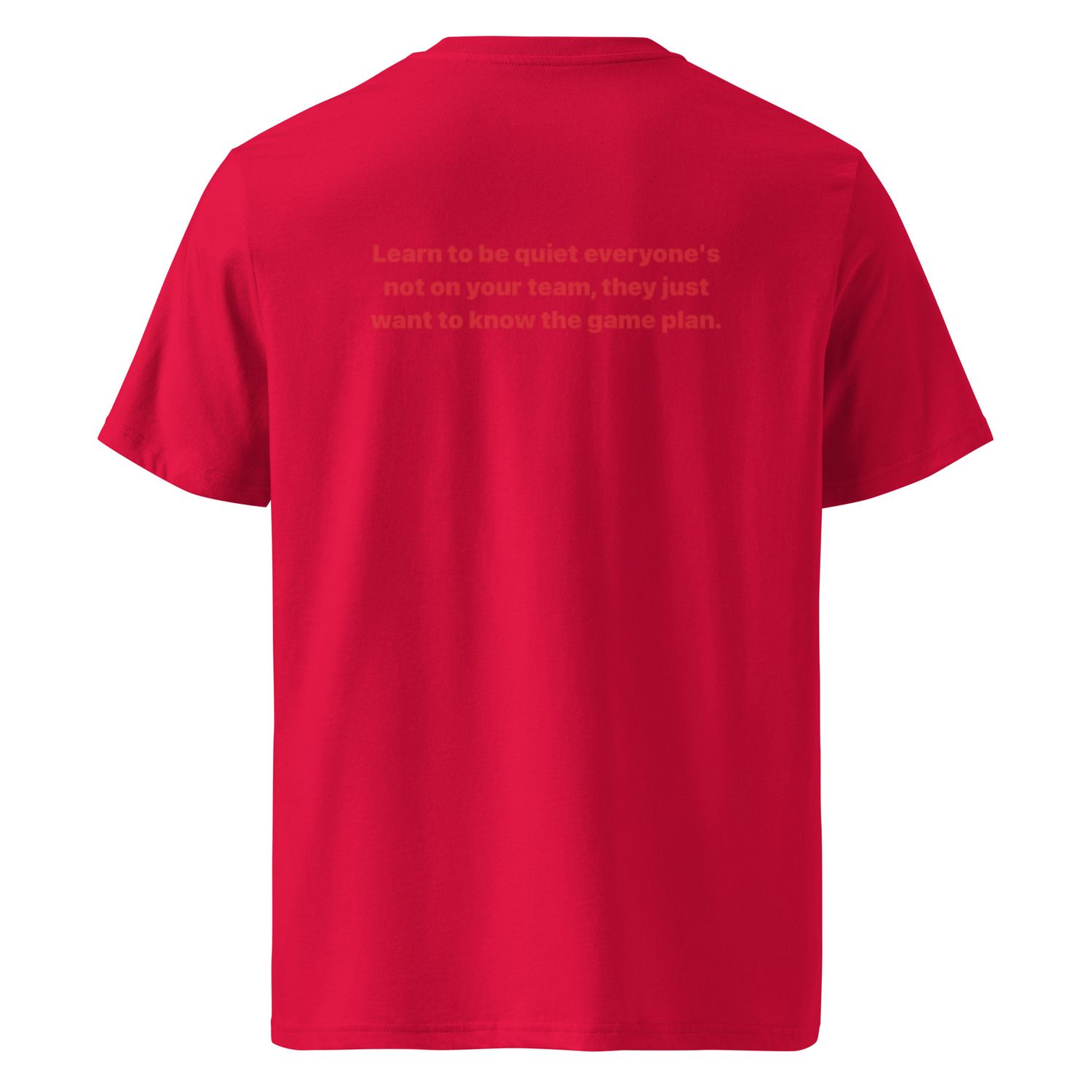 Learn To Be Quite cotton t-shirt