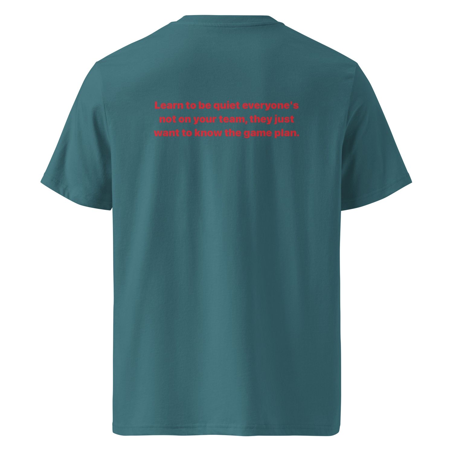 Learn To Be Quite cotton t-shirt