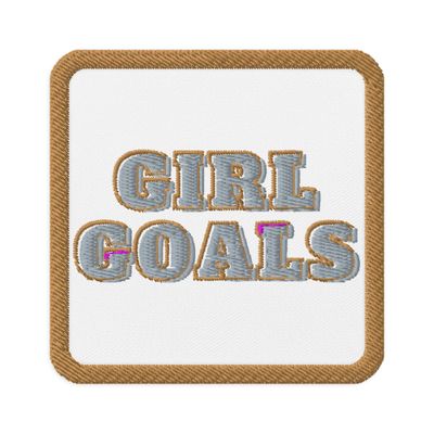 Girl Goals patches